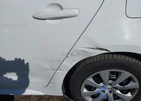 2021 Toyota Corolla Le из США, поврежденный, VIN 5YFEPMAEXMP218008